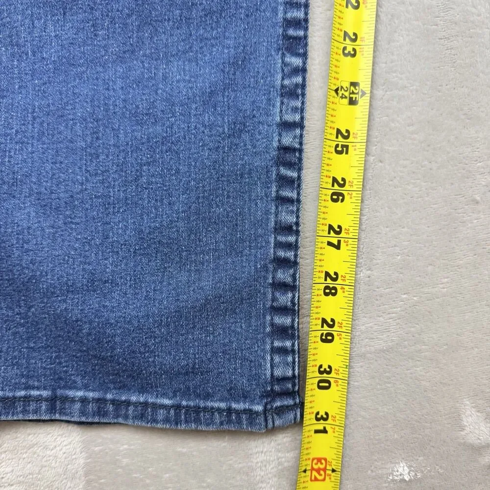 True Religion Ricky Jeans Men's 32 NWT Relaxed Straight Grgd Offset Blue Denim